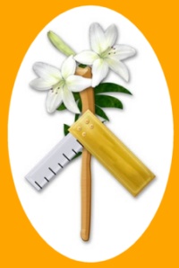 Tools and Lily Symbols of St. Joseph